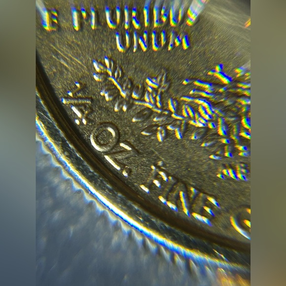 2016 1/4 10$ American Gold Eagle BU 22K Solid Gold Coin & 14k Coin Edge Bezel {B - Picture 9 of 14